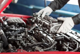 Engine repair in the bay &mdash; Badd Dreams MotorSports